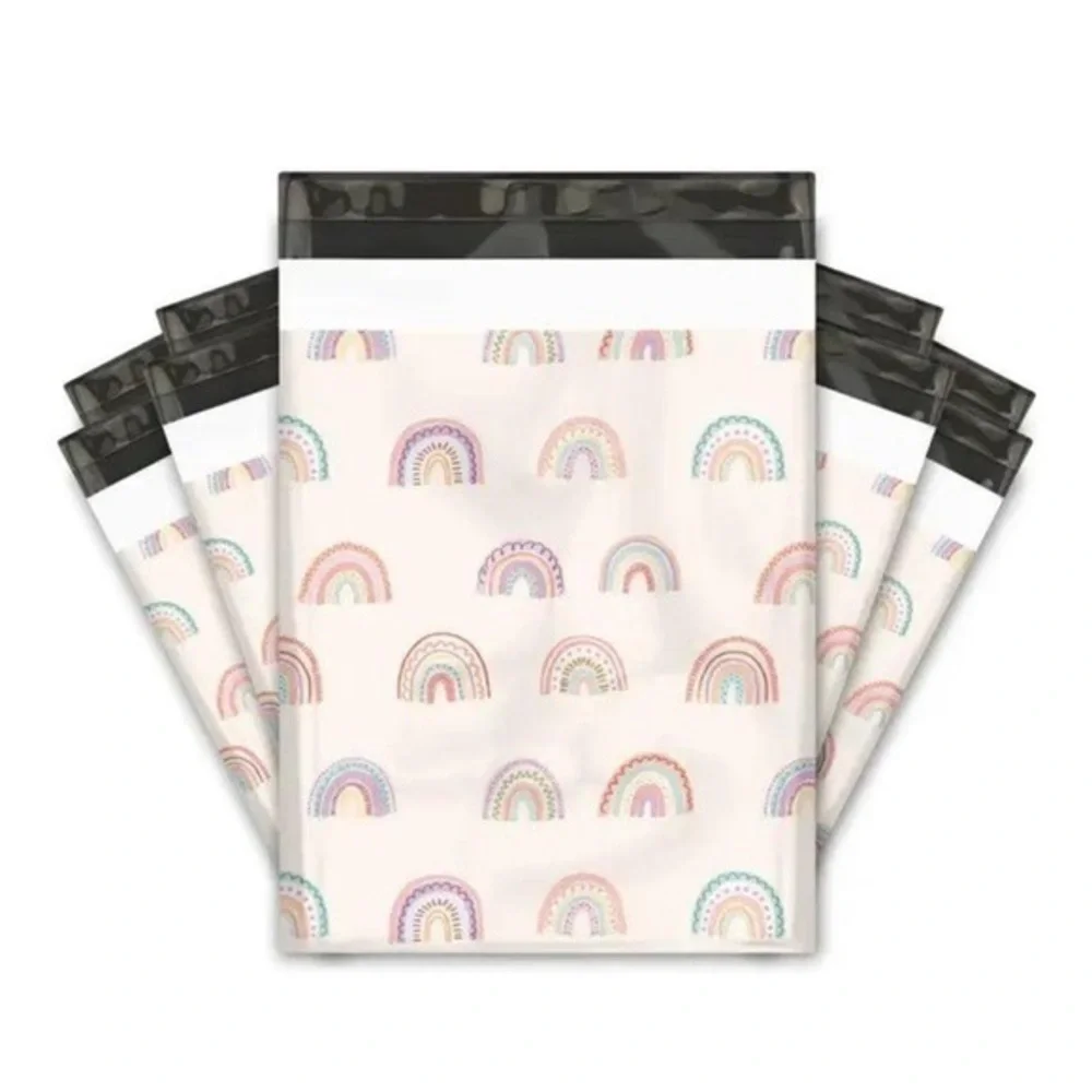 20 (10” x 13”) Rainbow Poly Mailers Poly Bags BRAND NEW
